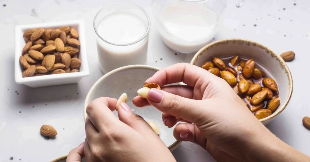 Soaked Almonds
