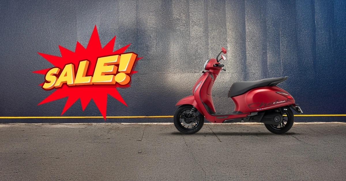 Bajaj Chetak Sales