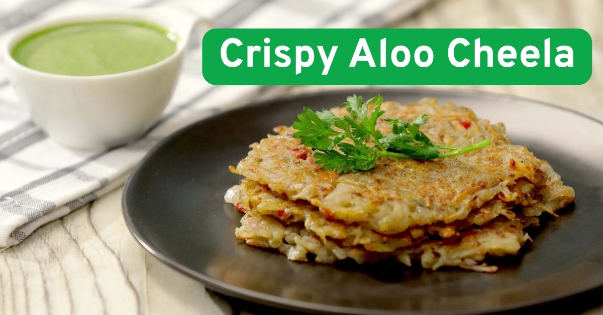 Crispy Aloo Cheela
