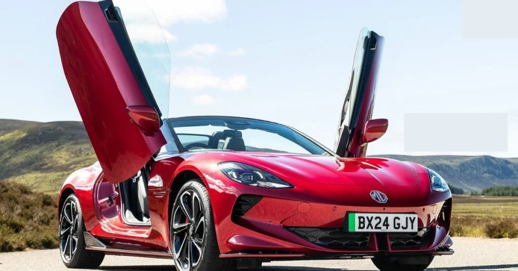 JSW MG Cyberster Electric Car