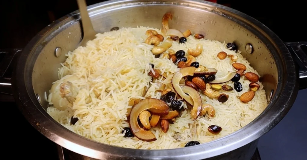 Kaju Kishmish Pulao
